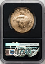 2021-W One-Ounce Gold Eagle Type Two Burnished FDI NGC MS70