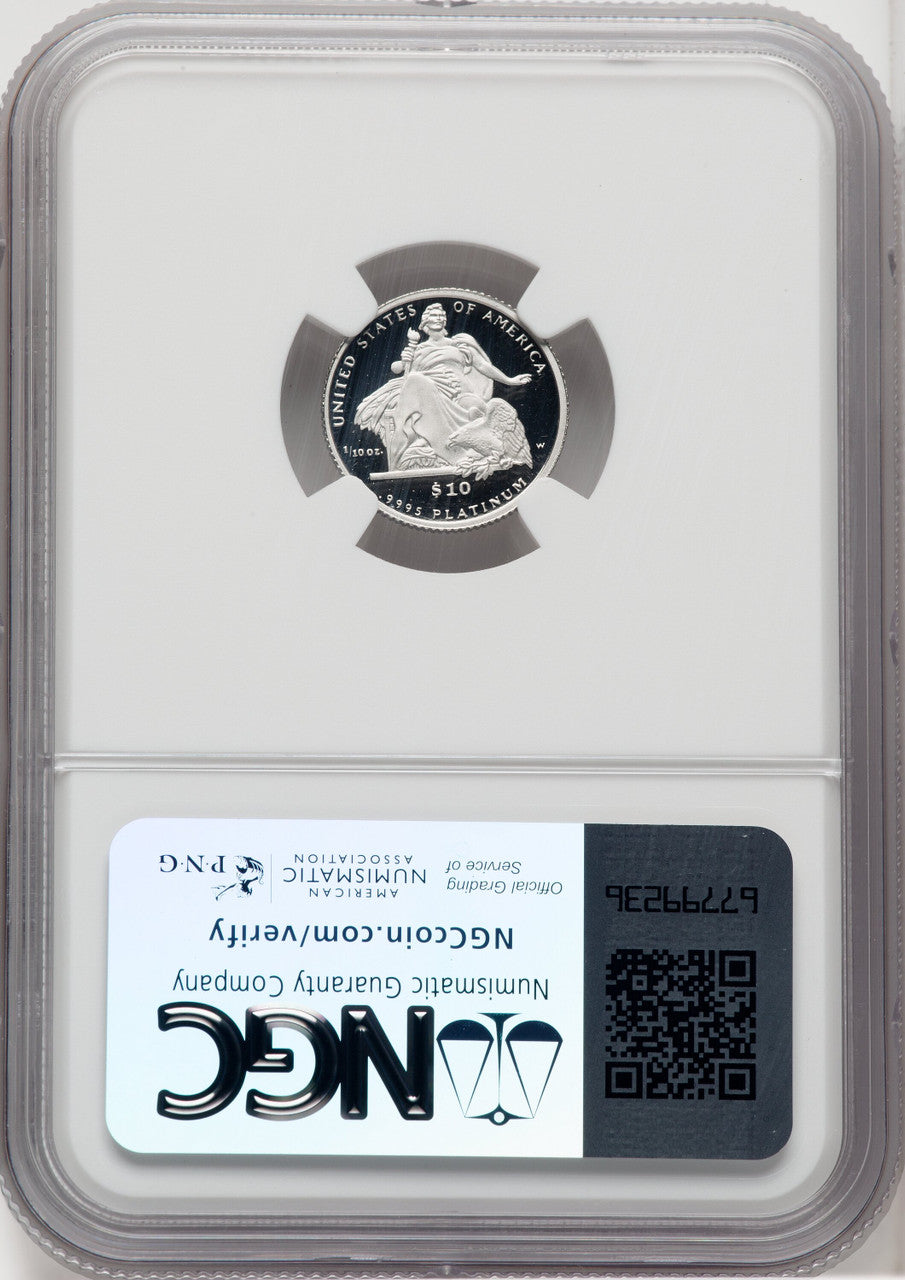 2004-W $10 Platinum American Eagle NGC PF70