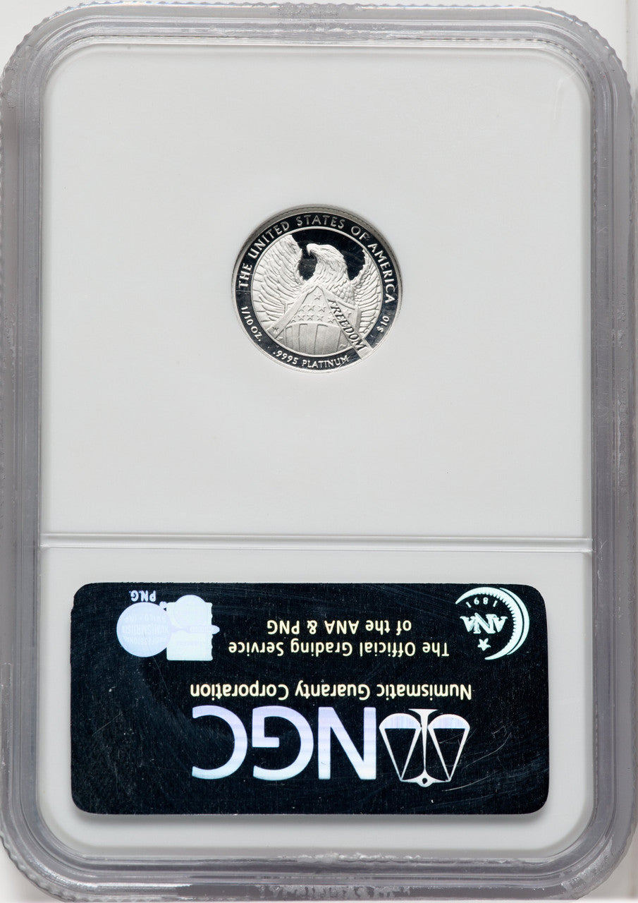 2007-W $10 Platinum American Eagle ER NGC PF70 UCAM