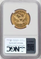 1893-CC $10 Liberty Eagle NGC AU58