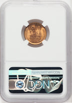 1948 1C RD Lincoln Cent NGC MS67