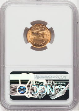 1977 1C RD Lincoln Cent NGC MS68