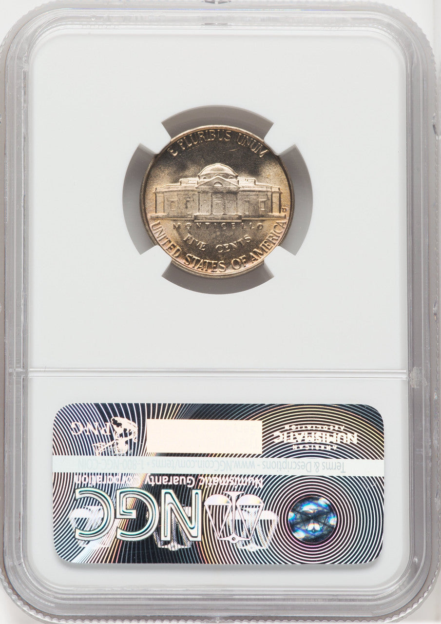 1951-D 5C FS Jefferson Nickel NGC MS67