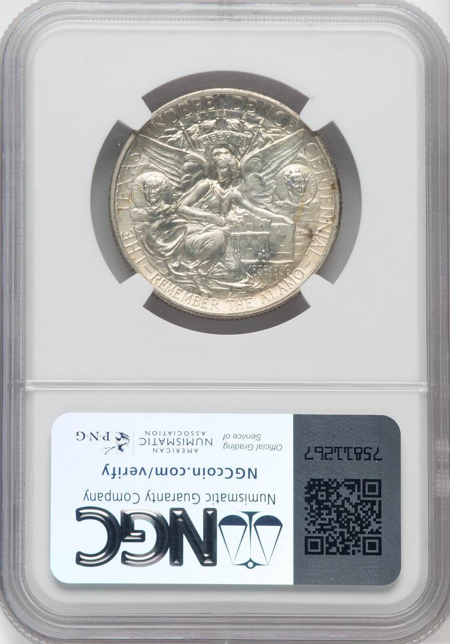 1937-S 50C Texas Commemorative Silver NGC MS68