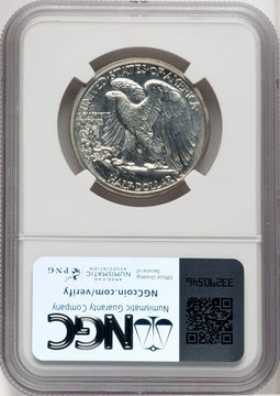1936 50C Proof Walking Liberty Half Dollar NGC PR66