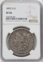 1895-S $1 Morgan Dollar NGC XF45