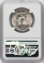 1952-D 50C Franklin Half Dollar NGC MS67