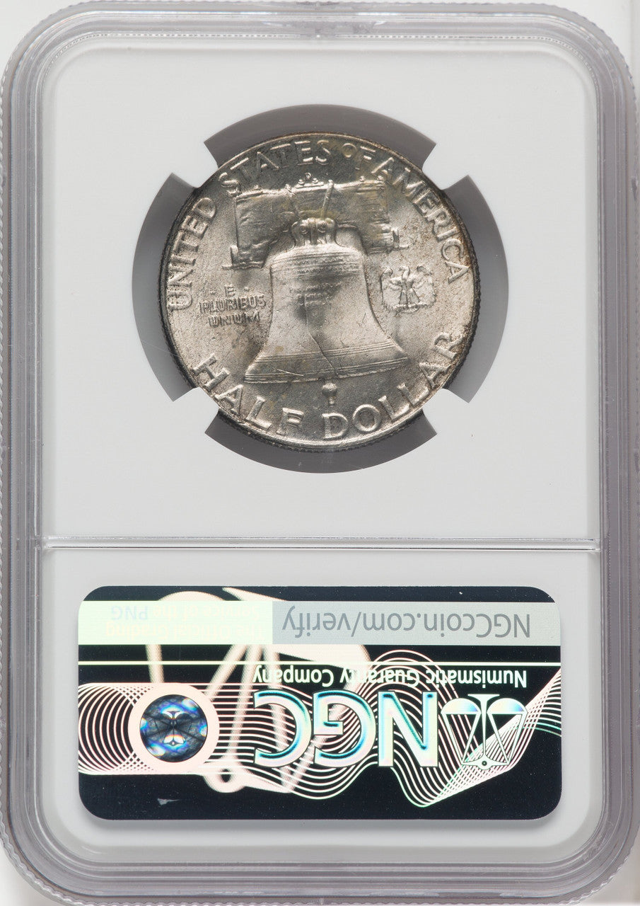 1952-D 50C Franklin Half Dollar NGC MS67