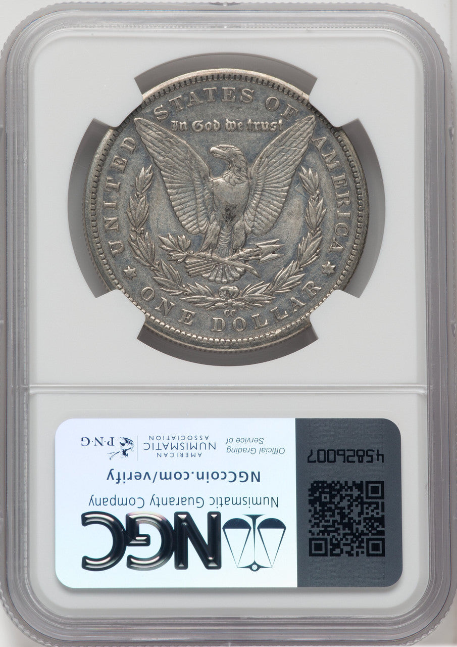 1892-CC $1 Morgan Dollar NGC AU50
