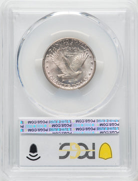 1926 25C CAC Standing Liberty Quarter PCGS MS66+