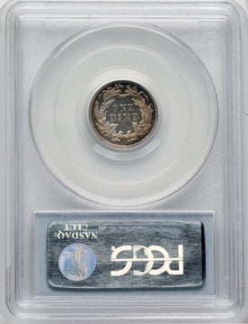 1883 10C CAC Proof Seated Dime PCGS PR64