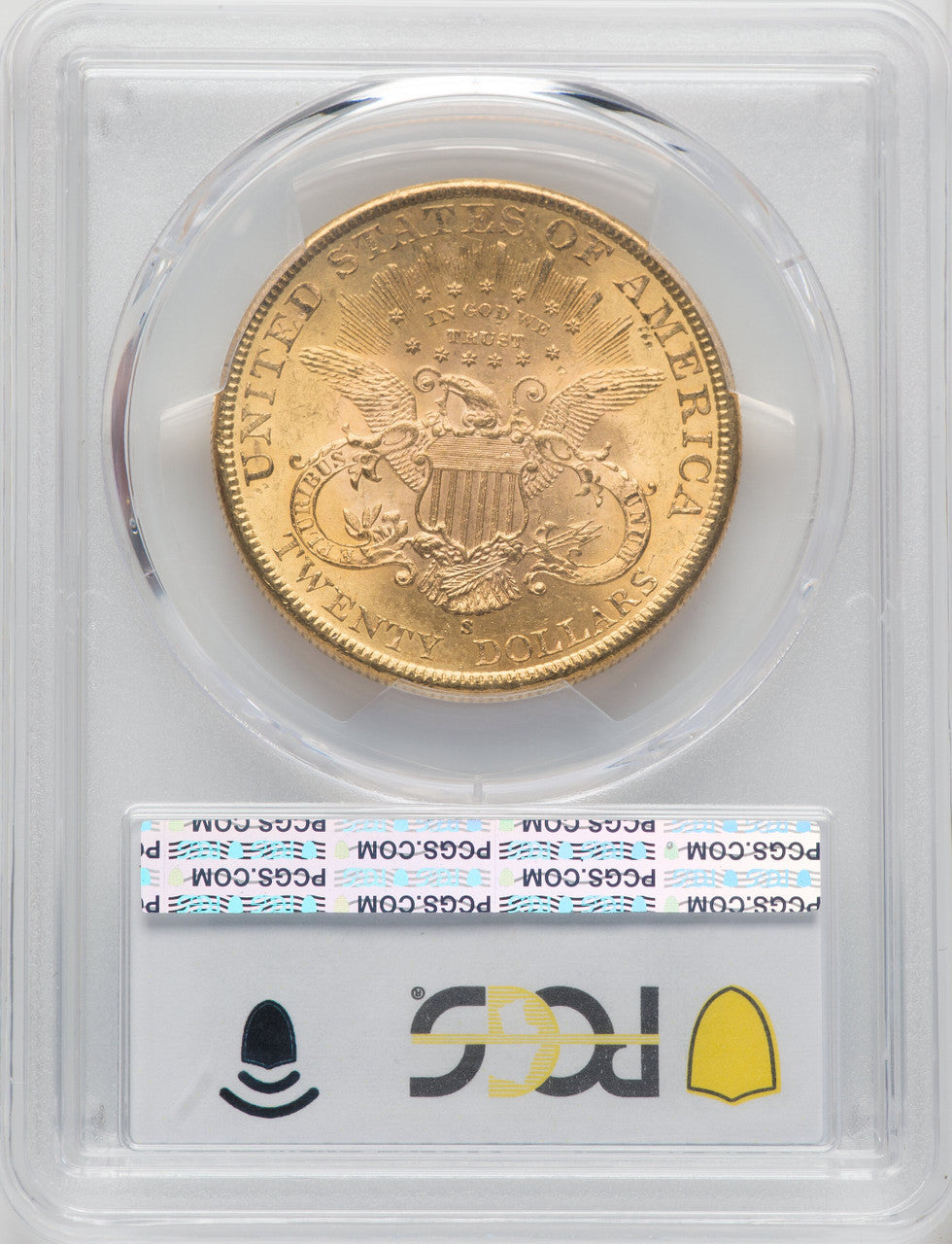 1900-S $20 CAC Liberty Double Eagle PCGS MS63