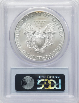 2011-W Silver Eagle Burnished PCGS MS70