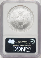 2007-W S$1 Silver Eagle First Strike NGC MS70