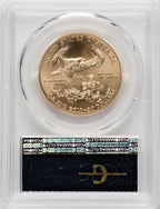 2016-W $50 One-Ounce Gold Eagle Burnished Silver Foil 1 of 250 PCGS SP70