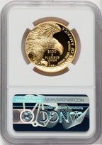 2019-W $100 High Relief Enhanced First Day of Issue Moy Signature NGC MS70
