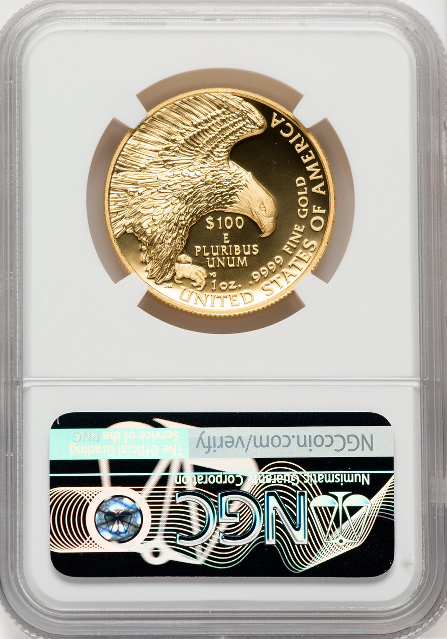2019-W $100 High Relief Enhanced First Strike NGC MS70