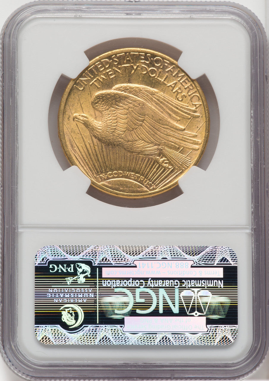 1914-S $20 Saint-Gaudens Double Eagle NGC MS62 (765288005)