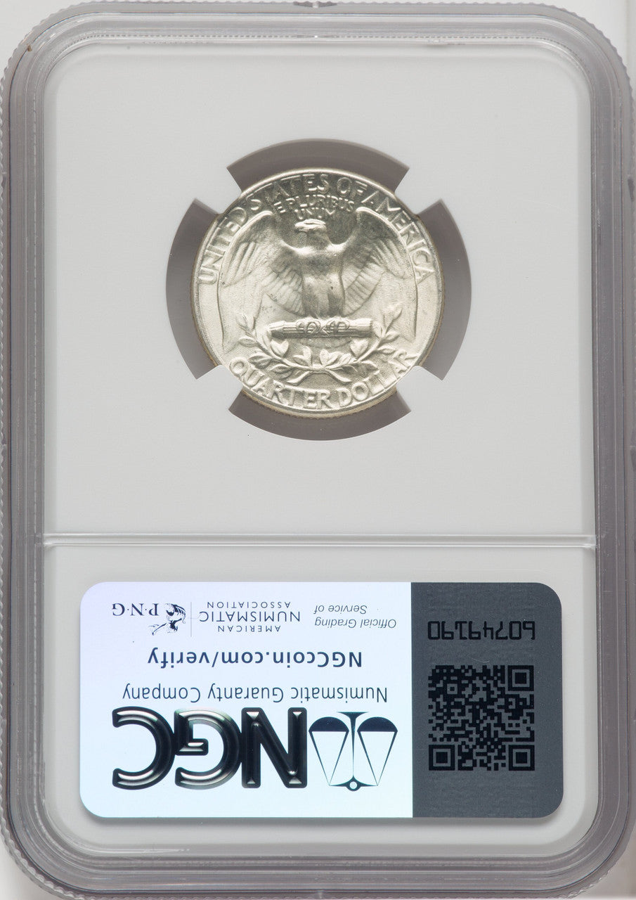 1950 25C Doubled Die Reverse FS-801 Washington Quarter NGC MS67