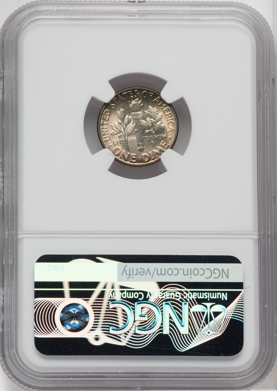 1951 10C Roosevelt Dime NGC MS68