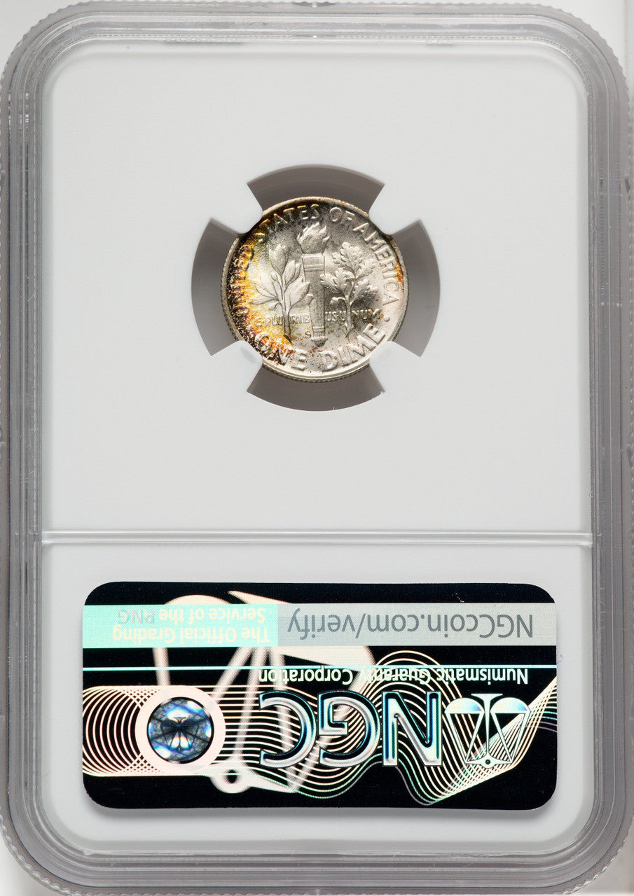 1947-S 10C FB Roosevelt Dime NGC MS68 (518784185)