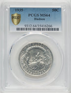 1935 50C Hudson Commemorative Silver PCGS MS64