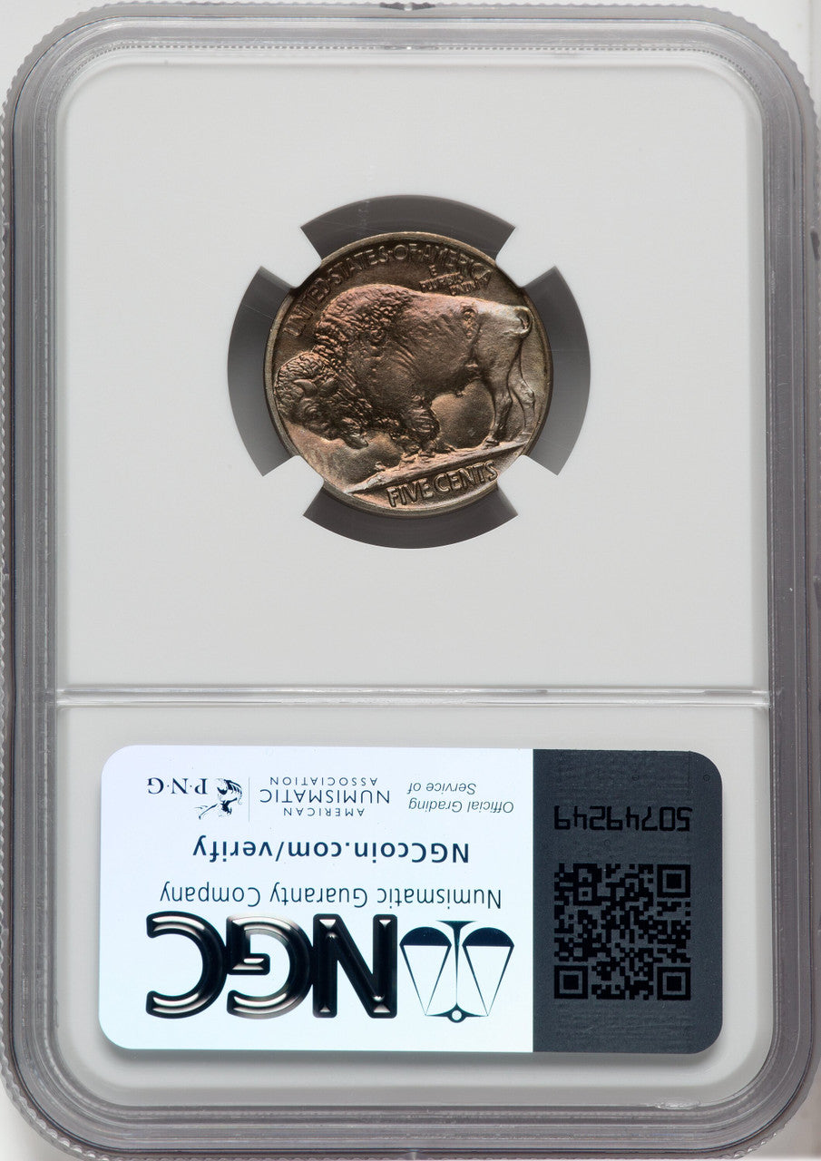 1917 5C Buffalo Nickel NGC MS66