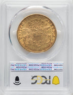 1879 $20 Liberty Double Eagle PCGS AU50