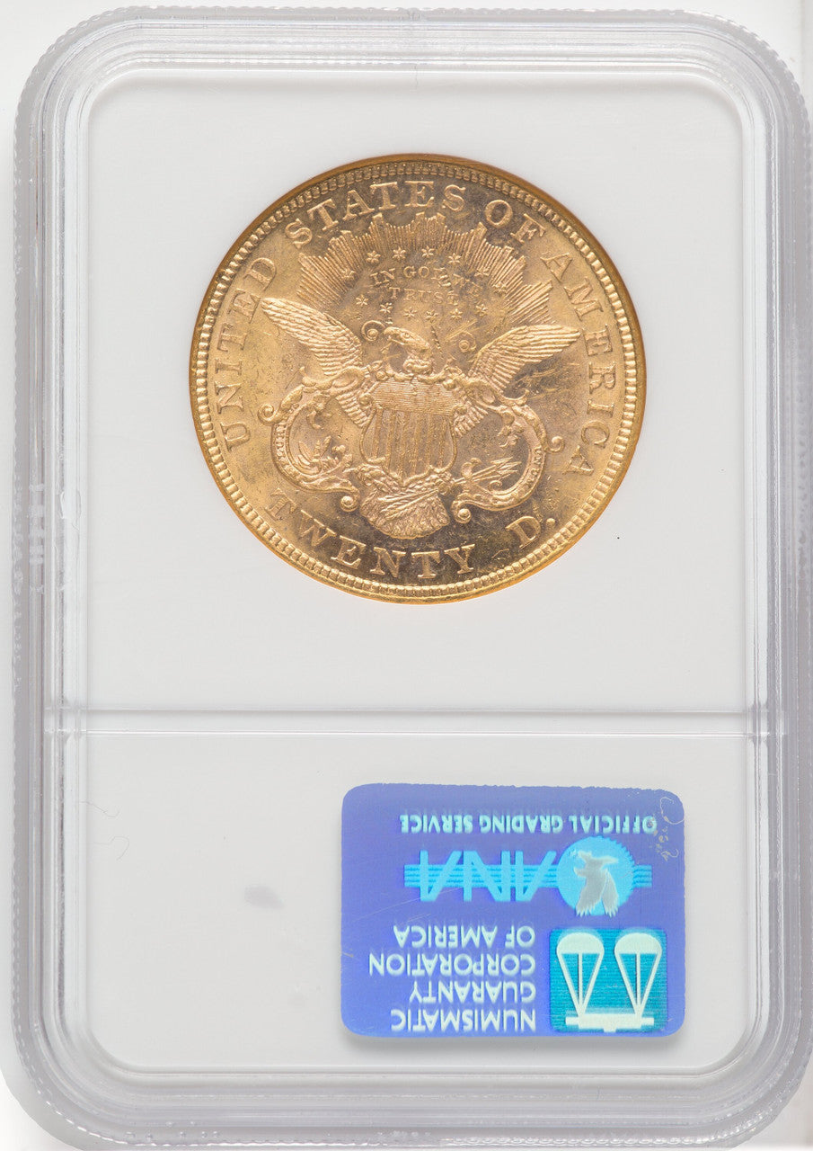 1876 $20 Liberty Double Eagle NGC MS62 (765277031)