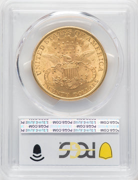 1895 $20 Liberty Double Eagle PCGS MS61