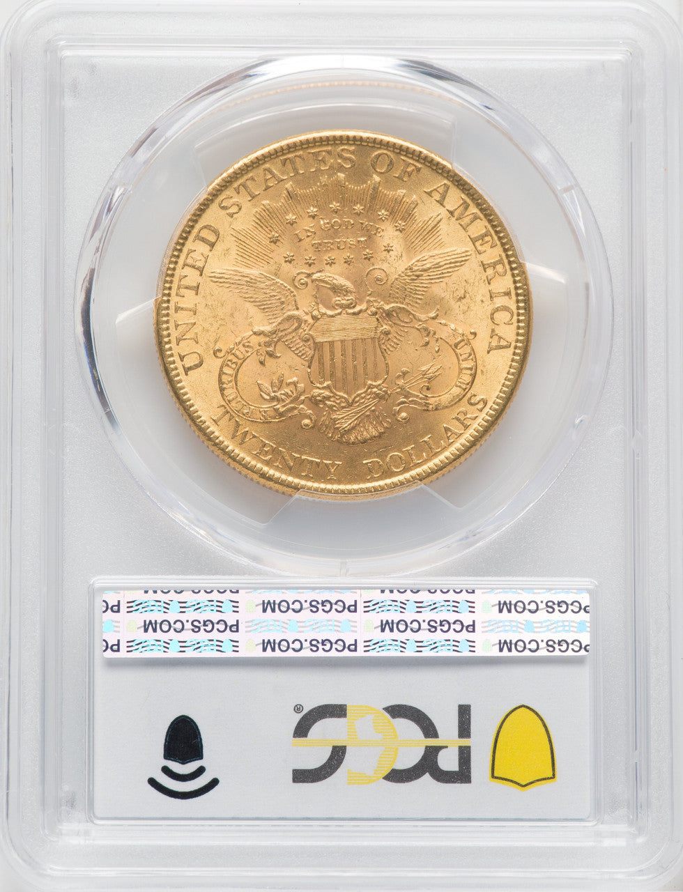 1895 $20 Liberty Double Eagle PCGS MS61