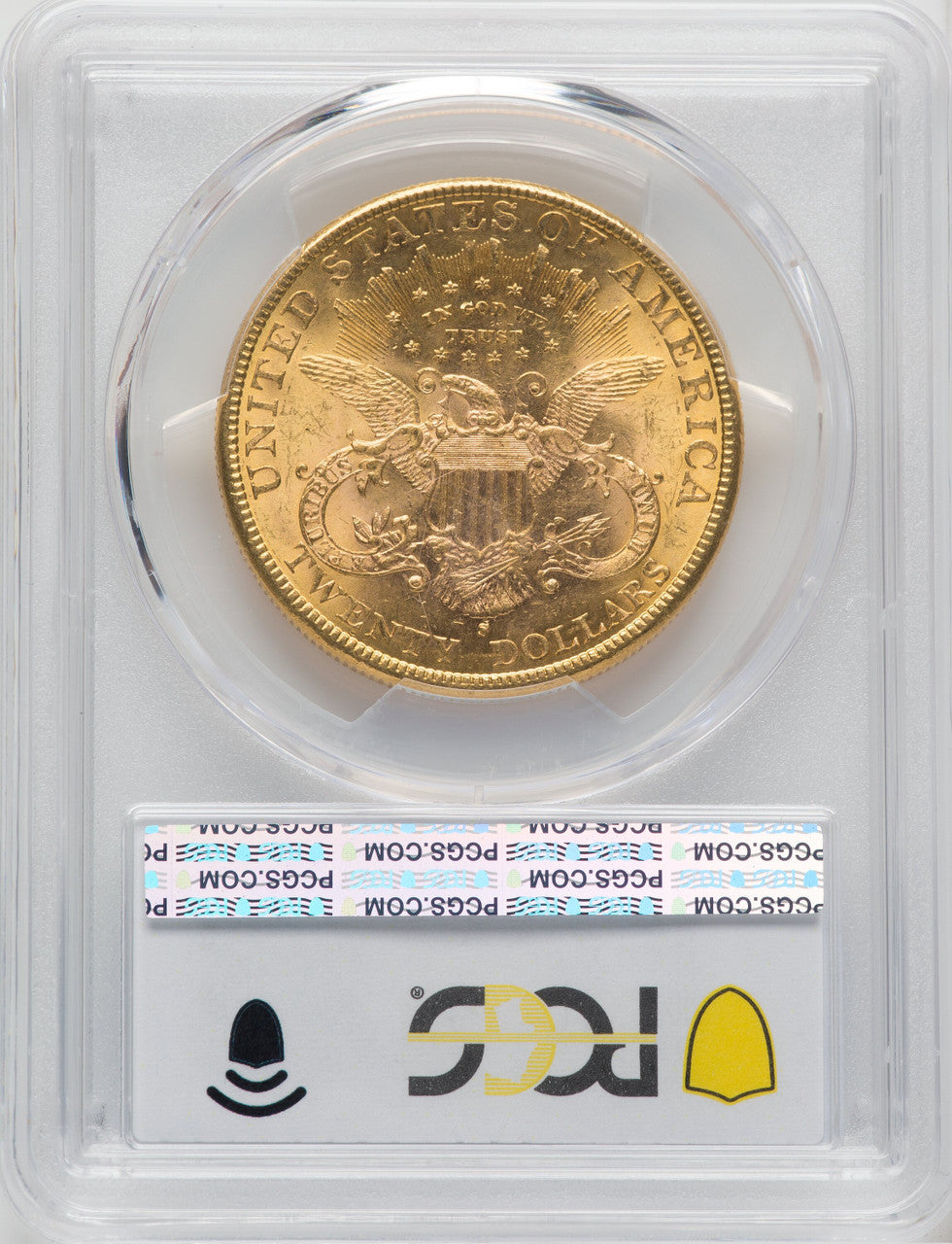1896-S $20 Liberty Double Eagle PCGS MS61