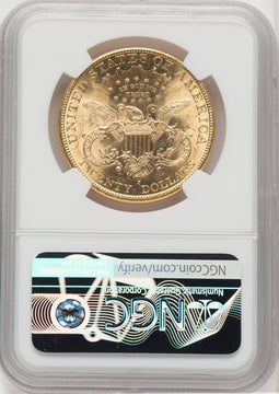 1896-S $20 Liberty Double Eagle NGC MS61