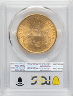 1897-S $20 Liberty Double Eagle PCGS MS61