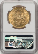 1902 $20 Liberty Double Eagle NGC AU58