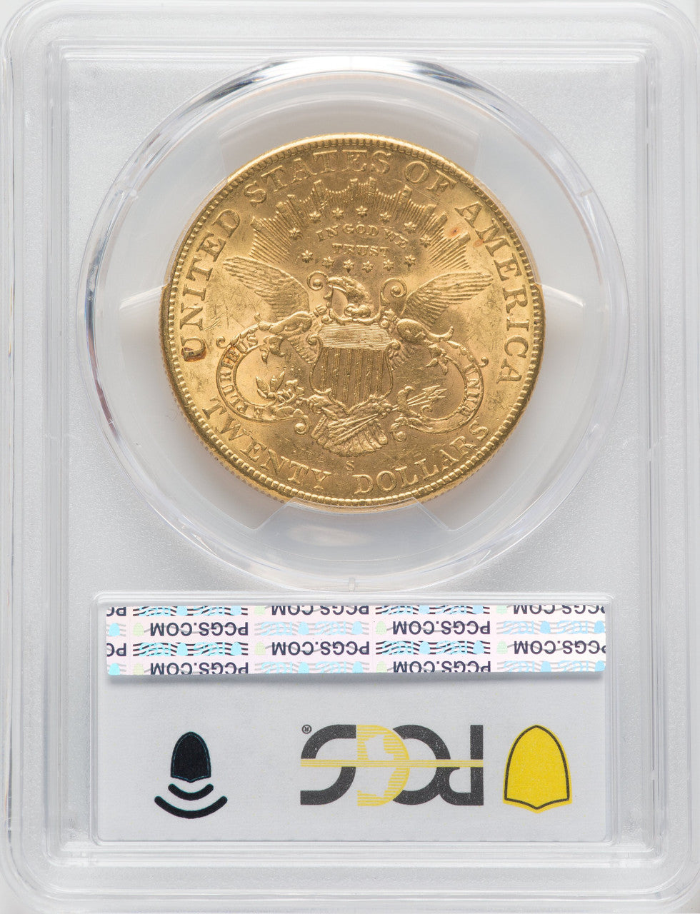 1906-S $20 Liberty Double Eagle PCGS AU58