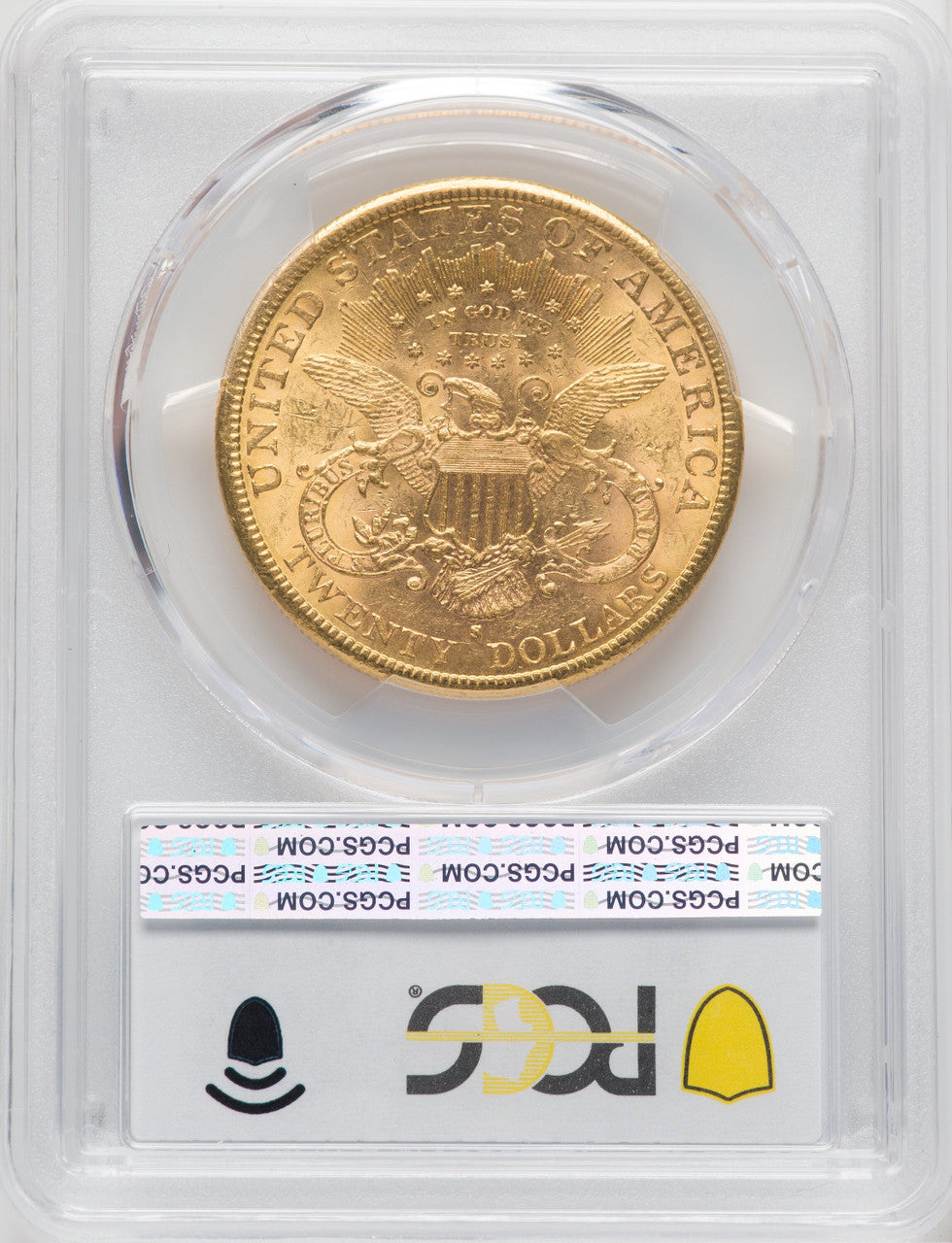 1883-S $20 Liberty Double Eagle PCGS AU55