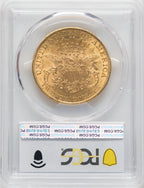 1889 $20 Liberty Double Eagle PCGS MS61