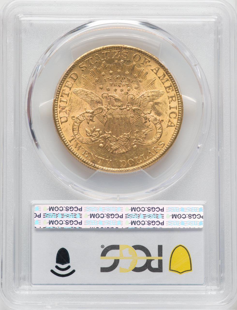 1889 $20 Liberty Double Eagle PCGS MS61