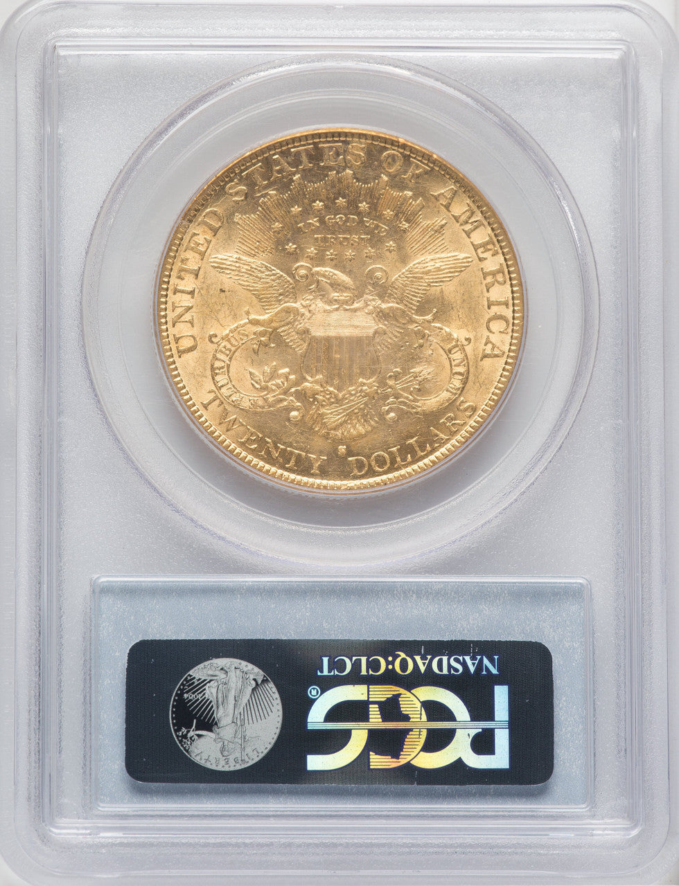 1889-S $20 Liberty Double Eagle PCGS AU55