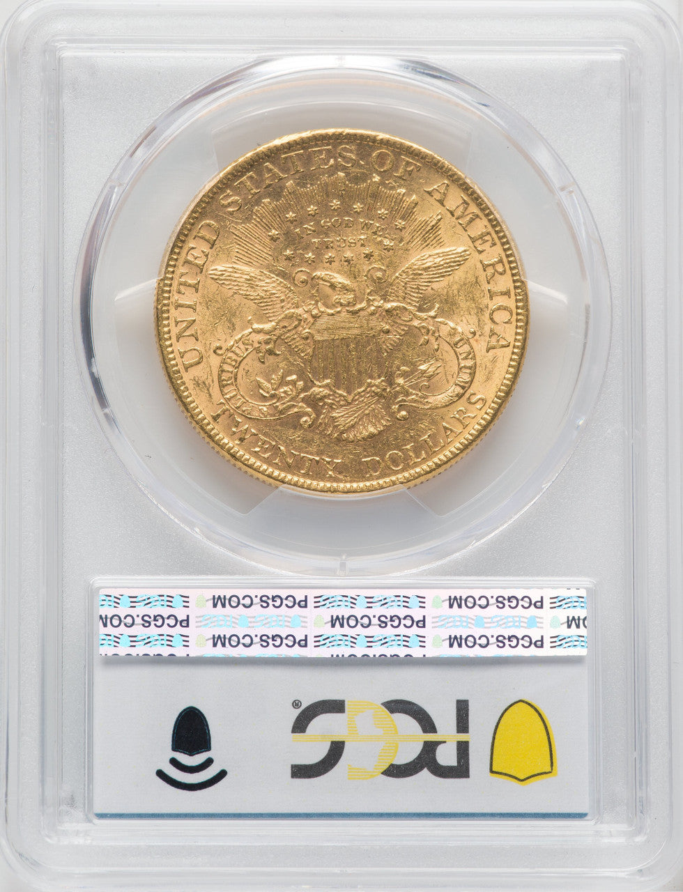 1879 $20 Liberty Double Eagle PCGS MS60