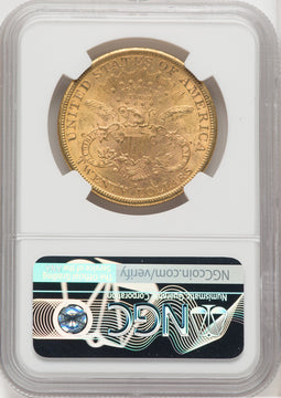 1882-S $20 Liberty Double Eagle NGC MS60