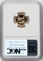 2000-W $5 Tenth-Ounce Gold Eagle NGC PF70 Thomas Uram