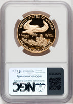 1995-W $50 One-Ounce Gold Eagle NGC PF70 Thomas Uram