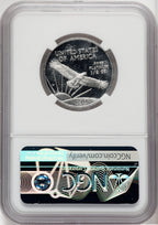 1997-W $50 Half-Ounce Platinum Eagle Brown Label NGC PF70
