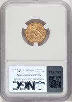 1912 $2.50 Indian Quarter Eagle NGC MS65+