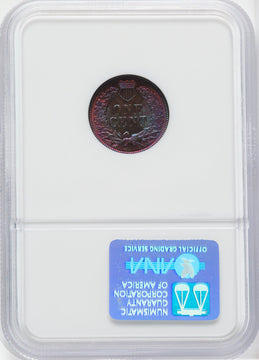1887 1C RB Indian Cent NGC MS66