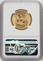 1899-O $10 Liberty Eagle NGC AU58