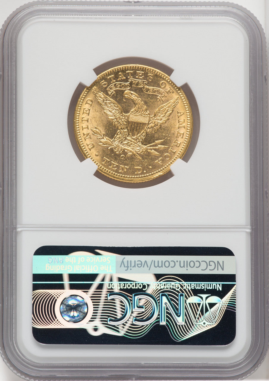 1899-O $10 Liberty Eagle NGC AU58