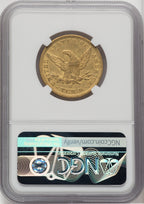 1847-O $10 Liberty Eagle NGC AU50
